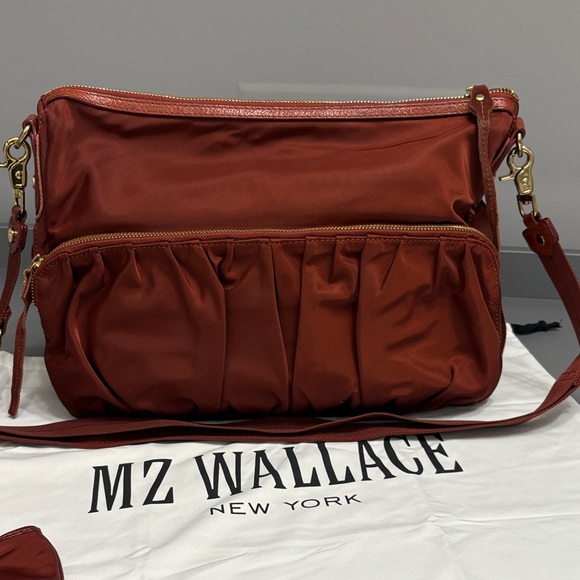 MZ Wallace Paige Red Crossbody Bag - Picture 4 of 10